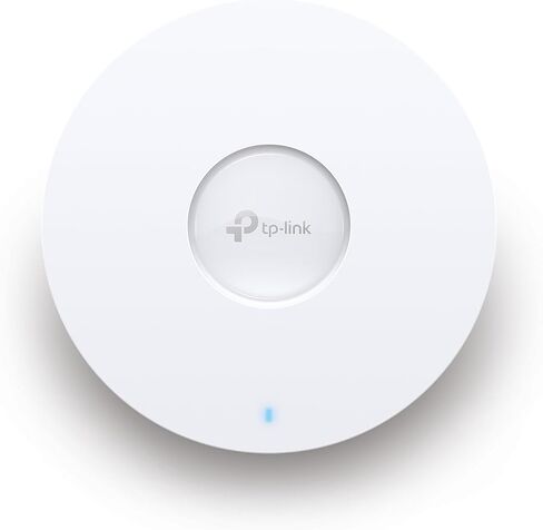 TP-Link EAP670 V2 Omada WiFi 6 Ultra- Slim AX5400 Wireless 2.5G Ceiling Mount Access Point Support Mesh, OFDMA, Seamless Roaming, HE160 & MU-MIMO SDN Integrated Cloud Access & Omada App PoE+ in Saudi Arabia