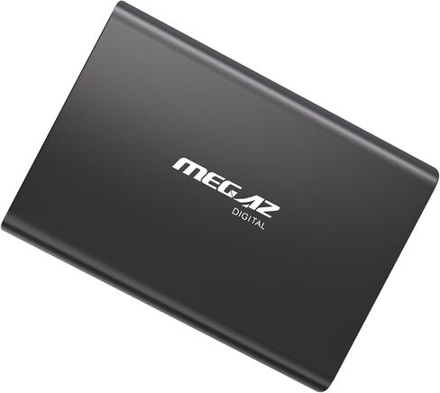 محرك الأقراص الصلبة الخارجي المحمول سعة 250 جيجابايت، HDD USB 3.0 متوافق مع أجهزة الكمبيوتر الشخصية وأجهزة Mac والكمبيوتر المحمول وChromebook، رمادي in Kuwait