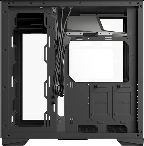 Antec C8، المراوح غير متضمنة، متوافق مع RTX 40، حجرة مزدوجة، تصميم بدون أدوات، نوع C، دعم مشعاع 360 مم، لوحات أمامية وجانبية من الزجاج المقسى غير الملحوم، حافظة كمبيوتر E-ATX ذات برج كامل لتدفق الهواء العالي in Kuwait