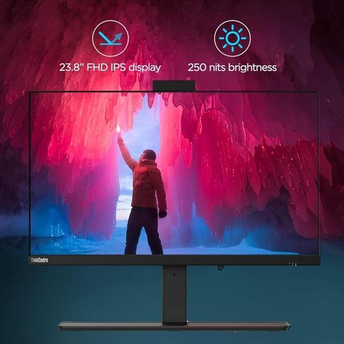 Lenovo ThinkCentre M90a | Business All-in-one Desktop | 23.8" FHD IPS Display | Intel Core i5 Processor | Wi-Fi 6 | FHD Webcome | Win 11 Pro in Saudi Arabia