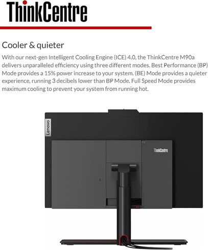 Lenovo ThinkCentre M90a | Business All-in-one Desktop | 23.8" FHD IPS Display | Intel Core i5 Processor | Wi-Fi 6 | FHD Webcome | Win 11 Pro in Saudi Arabia