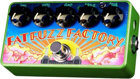 ZVEX Fat Fuzz Factory Vexter VFFF مجموعة دواسة التأثير مع 2X الزاوية اليمنى 6 بوصة كابل التصحيح وقماش تلميع الصوت السائل in Saudi Arabia