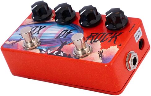 ZVEX Effects Vexter Box of Rock VBOR Distortion Guitar Pedal Bundle w/ 2X 6" Patch Cable & Liquid Audio Polishing Cloth in Saudi Arabia