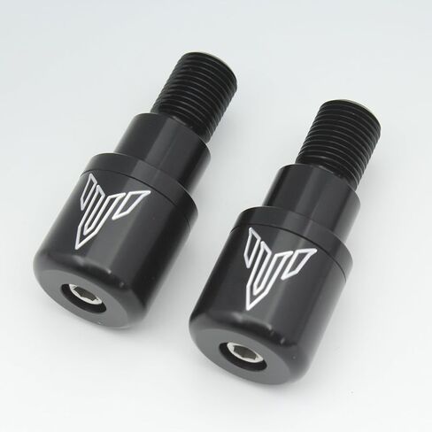 Bar Ends,Motorcycle Handlebar Ends Aluminum Handle Bar Grips Plugs Compatible with Yamaha MT-07 MT-09 MT-10 XSR700 in Kuwait