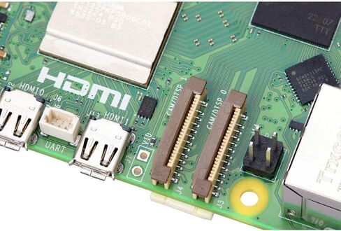 Raspberry Pi 5 8GB RAM Broadcom BCM2712 Arm Cortex-A76 2.4GHz Quad-core 64-bit Single Board Computer in Saudi Arabia