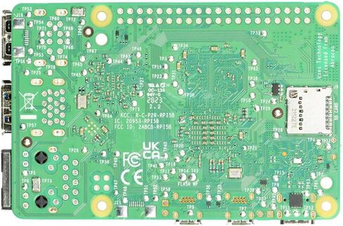 Raspberry Pi 5 8GB RAM Broadcom BCM2712 Arm Cortex-A76 2.4GHz Quad-core 64-bit Single Board Computer in Saudi Arabia
