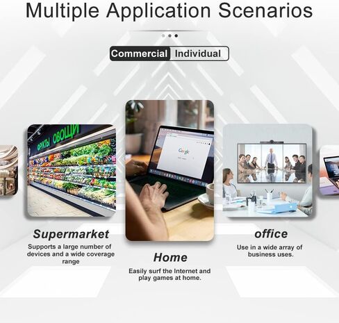 AX1800 WiFi 6 Wireless Access Point｜Seamless Roaming｜Gigabit Ethernet Port｜Covers Up to 5500 sq. ft and 120 Devices in Kuwait