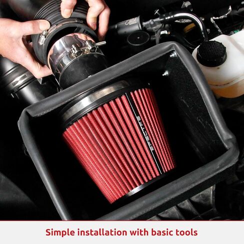 Spectre Performance Air Intake Kit: High Performance, Desgined to Increase Horsepower and Torque: Fits 1994-1996 CHEVROLET (Impala SS) SPE-9983 in Saudi Arabia