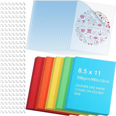 250 Pcs Colorful Binding Covers and Binding Combs 1/2 inch Kit Binding 8.5 x 11'' Paper 50 Pcs White Binding Combs 100 Pcs 250gsm Texture Cards Binding Cover 100 Pcs 8mil Presentation Covers in Saudi Arabia