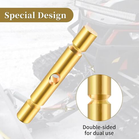 2205063 بديل دبوس القص الاحترافي لبولاريس ATV 2015-2019 رياضي محراث الثلج الجليدي، ملحقات دبوس مقص محراث الثلج، 4 عبوات in Kuwait