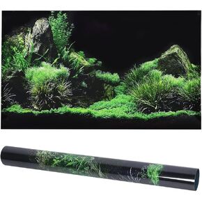 ملصق ماء حوض السمك ، ملصق ماء في حلقة البحر ، ملصق PVC Aquarium ، ملصق خلفية حوض السمك لخزان أسماك المائية (61*40 سم)