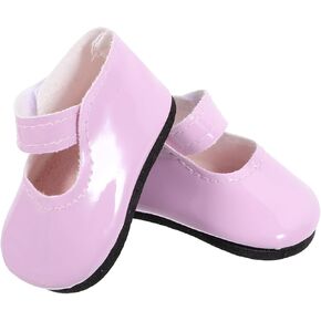 UPKOCH 1 زوج دمية أحذية لثلاثين بوصة دمية فتاة ملحقات دمية لطيف PU SHOED DOLL SHOEKERS IMITION IMITION LEATHY SHOIN