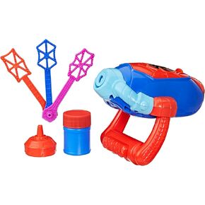 SPIDEY AND HIS AMAZING FRIENDS Marvel Water-Webs Electronic Bubble Slinger, Super Hero Role Play Toys for Kids, Ages 3+