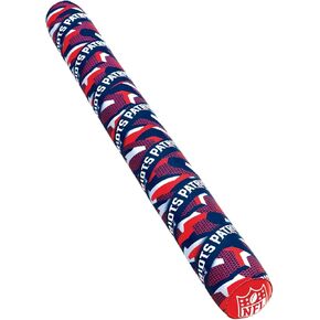 Bigmouth New England Patriots 48 "Postable Pool Noodle مرخص رسميًا معدات مروحة NFL ناعمة أعلى يطفو جامبو كبير للبالغين والمراهقين