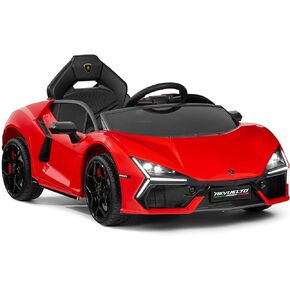 أفضل منتجات اختيار Lamborghini Revuelto Kids 12V ركوب كهربائي على سيارة مع 66 رطل من الوزن ، والسيطرة على الوالدين ، البلوتوث - الوردي