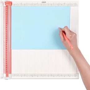 Bira Trim and Score Board, Includes 12x12 Inch Board, Scoring Tool and Envelope Maker for Card Making