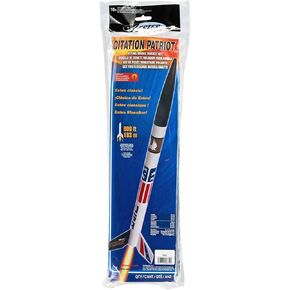 Estes 652 Citation Patriot Flying Model Rocket Kit 0652 | بناء المستوى المتوسط ​​| يرتفع ما يصل إلى 600 '