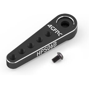 AGFRC 25T CNC Metal Extra Thickness Micro Servo Horn for A20CLS B13DLM RC Servo (HPS06B)