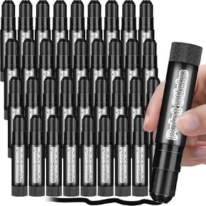 36 PCS أسود صلب منغامات الصلبة عصي الطلاء بالتجفيف السريع قابلة للغسل عصي طلاء تجفيف للأطفال