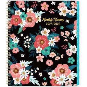 2025 Monthly Planner/Calendar - Monthly Calendar 2025 from Jan. 2025 - Dec. 2025, 9'' x 11'', 2025 Monthly Planner Spiral Bound with 12 Monthly Tabs
