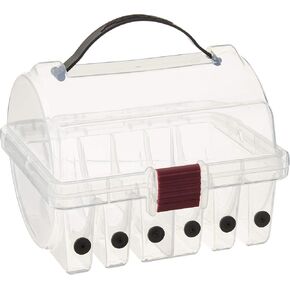 Plano 2371304 ProLatch 3700 Size Stowaway Boxes with 13 Fixed Compartments, Clear, One Size