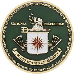 1 PCS CIA Group Special Operations Group Tertia Optio Challenge Awdet