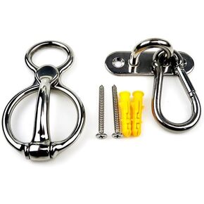 Gayrrnel Horse Tie Ring,Blocker Tie Ring for Horses Tie Ring for Horses Aussie Tie Rings for Horses - Aussie Tie Ring Tie Rings for Horses Tie Down Keeper for Horses
