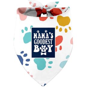 Mama's Boy Dog Bandana ، Dog Mom's Boy Gift Dog Bandana ، accsities Pet Dickf ، print Dog Bandanas Gift for Dog Lover Ordugh