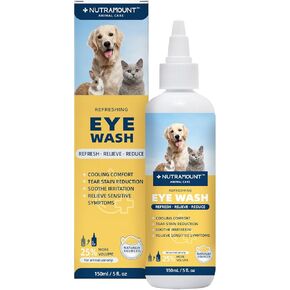 Eye Drops for Dog & Cat 150ML/5 fl. oz Eye Wash Mild Botanical Formula Reduces Tear Staining