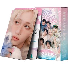 Stray Kids Photocards Album 92 PCS Stray Kids album Photo Cards Stray Kids lomo card Gift Lomo Cards Merch for Stray Kids Boys and Girls