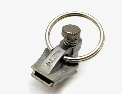 FixNZip Medium Black Nickel Zipper Repair Kit | Universal No-Sew Slider Replacement for Jackets, Sleeping Bags, Tents, and Duffel Bags | Instant and Reusable Zipper Repair Tool | Sizes 5-7 in Kuwait