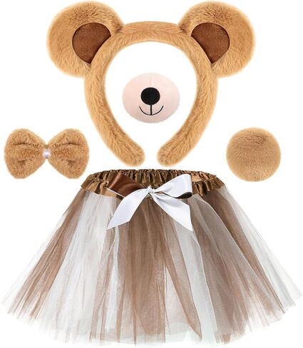 Zhanmai Puppy Dog Tutu Skirt animal costume مجموعة جرو الأذنين in Kuwait