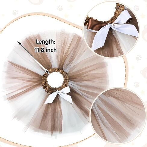 Zhanmai Puppy Dog Tutu Skirt animal costume مجموعة جرو الأذنين in Kuwait