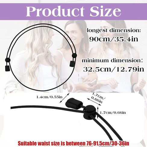Adjustable Tuck Band, 2 PCS Crop Band Tool for Sweater and Shirt, Medium Belly Elastic Band for Women in Saudi Arabia