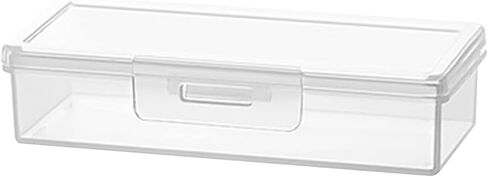 Clear Brush Painting Pencils Storage Box Watercolor Pen Container Drawing Tools Bin Sturdy Stationery Storage Paint Brush Finishing Case in Saudi Arabia
