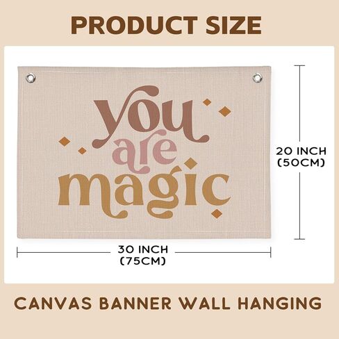 Toddler Girl Room Decor, Girl Nursery Canvas Banner Wall Hanging Banner Flag, She is Sunshine Mixed with a Little Hurricane Banner, Playroom Decor in Saudi Arabia