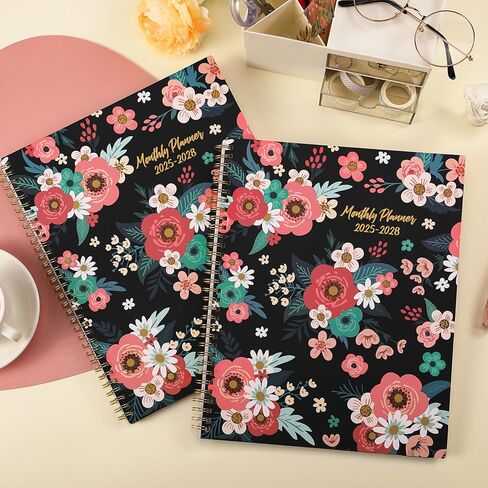 2025 Monthly Planner/Calendar - Monthly Calendar 2025 from Jan. 2025 - Dec. 2025, 9'' x 11'', 2025 Monthly Planner Spiral Bound with 12 Monthly Tabs in Saudi Arabia