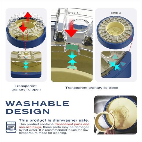 KADTC Dog Detating Slow Bowl Puzzle Teeder وقت التغذية القابل للتعديل من 5 إلى 60 دقيقة سعة 17.64 أونصة جرو العقل تغذية عقلية للكلاب الصغيرة/المتوسطة/الكبيرة الأزرق in Saudi Arabia