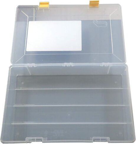 Plano 2371304 ProLatch 3700 Size Stowaway Boxes with 13 Fixed Compartments, Clear, One Size in Kuwait
