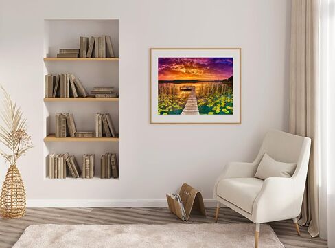 Jigsaw Puzzles 1000 Pieces - WISHDIAM Puzzles for Adults - Lake Louise Banff National Park Nature Impossible Hard Difficult Challenging Puzzles for Home Decor Birthday Party Gifts Toy for Men Women in Saudi Arabia