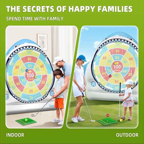 Inflatable Golf Game Set, Outdoor & Beach Golf, Party Darts and Indoor Darts for Backyard, Camping & Outdoor Parties – Ultimate Sports & Recreation Gear for Family in Saudi Arabia