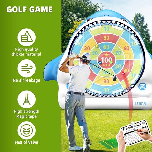Inflatable Golf Game Set, Outdoor & Beach Golf, Party Darts and Indoor Darts for Backyard, Camping & Outdoor Parties – Ultimate Sports & Recreation Gear for Family in Saudi Arabia