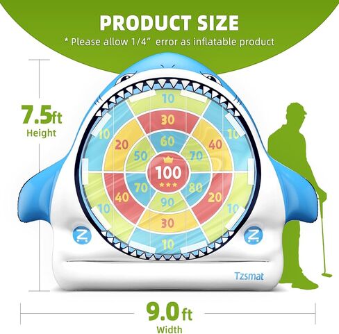 Inflatable Golf Game Set, Outdoor & Beach Golf, Party Darts and Indoor Darts for Backyard, Camping & Outdoor Parties – Ultimate Sports & Recreation Gear for Family in Saudi Arabia