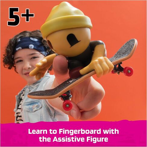 Tech Deck SK8 Crew Fun Box ، Portable Transforming SK8 Park مع 4 أصابع و 5 أرقام ، ألواح التزلج المصغرة القابلة للتحصيل ، ألعاب الأطفال للأعمار 5 وما فوق in Kuwait