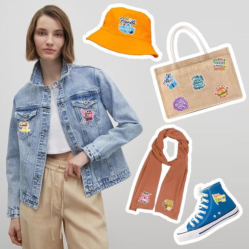 16PCS Positive Black Girl Iron on Patches Crocode tears African Women Sew on Embroidered Patches for Girl Clothes Jackets Hats Backpacks T-Shirts in Saudi Arabia