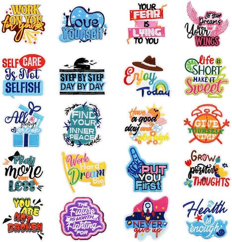 16PCS Positive Black Girl Iron on Patches Crocode tears African Women Sew on Embroidered Patches for Girl Clothes Jackets Hats Backpacks T-Shirts in Saudi Arabia