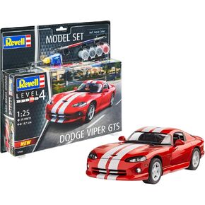 Revell RV07040 1:25 - مجموعة موديل Dodge Viper GTS البلاستيكية ، ألوان متعددة