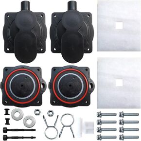 Updated for HP60/80 Air Pump Rebuild Complete Kit for Hiblow HP 80 HP 60 Aerators HP-80-0110, with White Switch