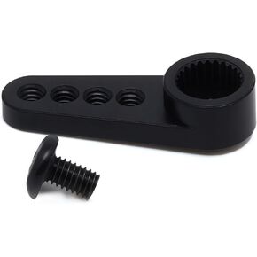 Servomy- 21T و 25T Mini Mini Mini Horns/Arm Upgrade Aptrade لقطع غيار Mini Servos الصغيرة (Black (25t-5mm))