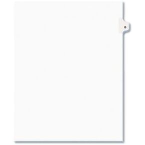 Avery Legal Divider W/Letter "D", Side Tab, 11"x8-1/2", 25/PK